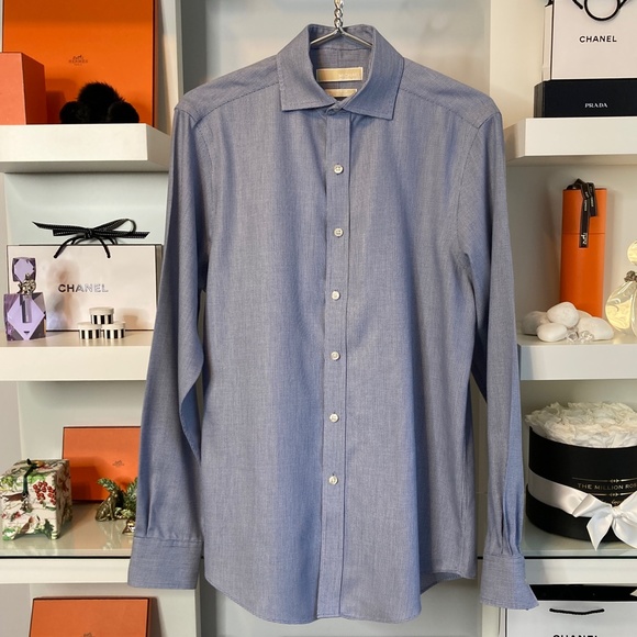 👔 MICHAEL Michael Kors NON IRON dress shirt - Picture 6 of 9